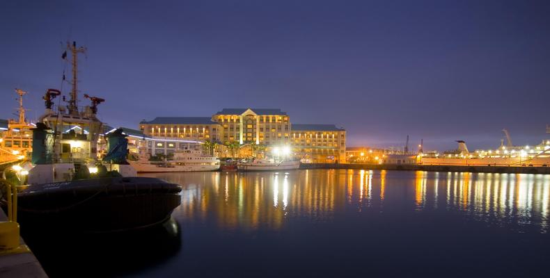 The Table Bay Hotel at Sunset